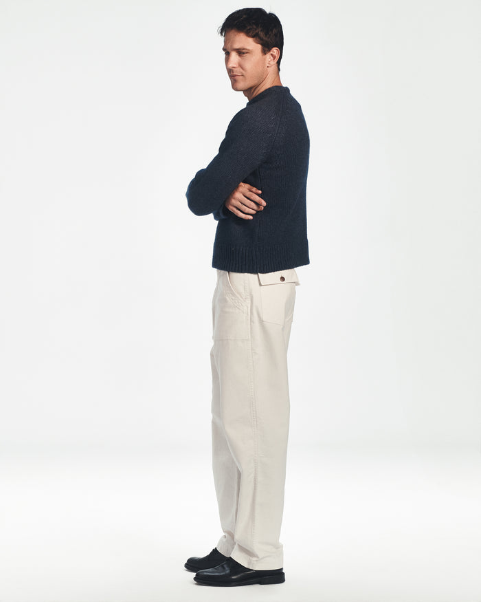 Navy Marl