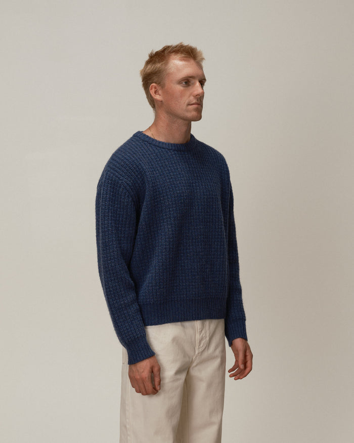Navy Marl