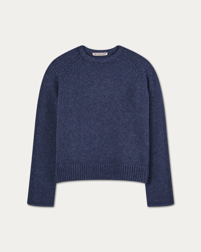 Navy Marl