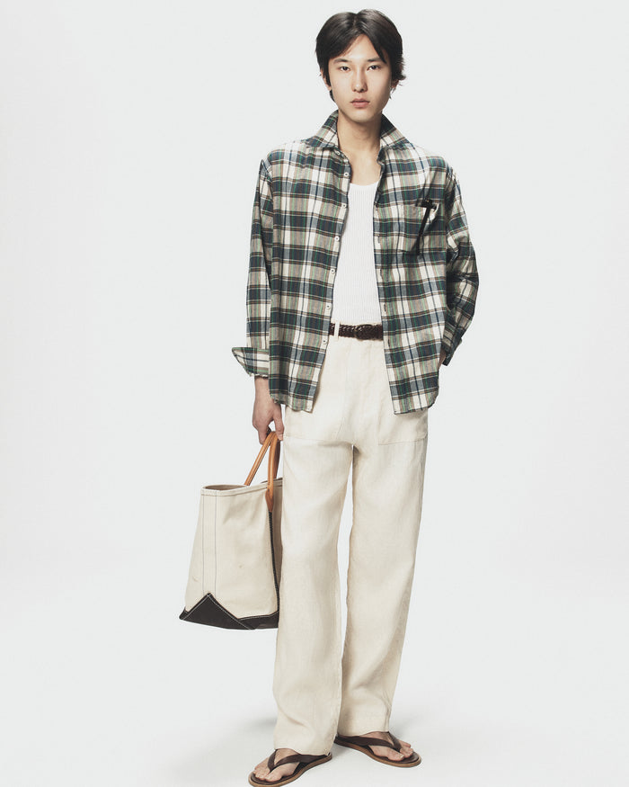 Linen Fatigue Pants