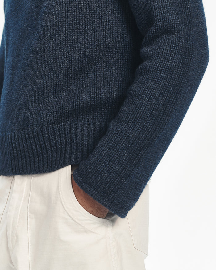 Navy Marl