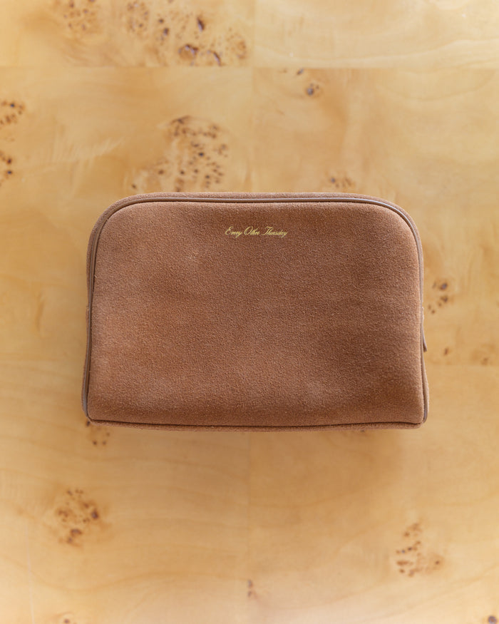 Suede Dopp Kit