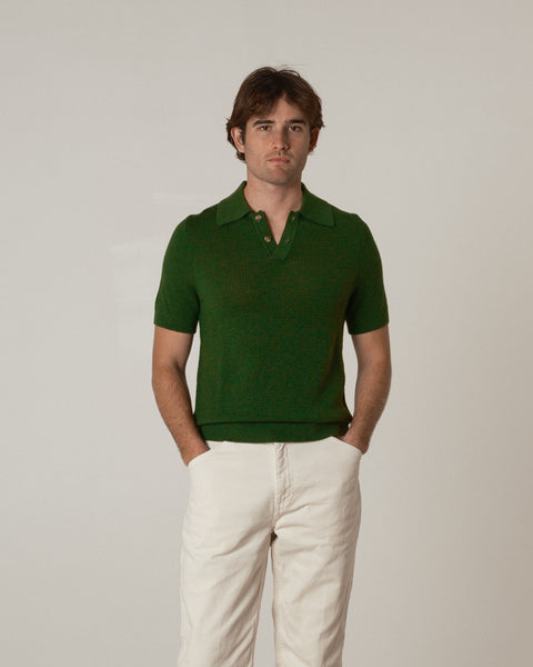 Crochet Knit Polo – Every Other Thursday