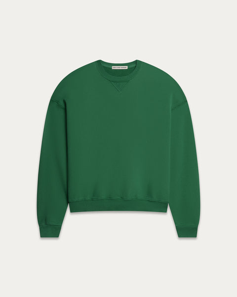 ENFOLD✨patch sleeve pullover　ダークグリーン　38 Sweater with Rubber Logo Patch and Zippered Arm Pocket