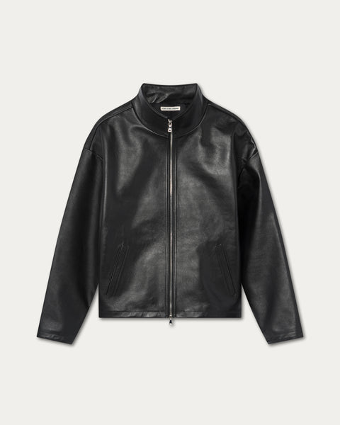 EVERY Premium Black Jacket Leather Thomas Jacket - Small
