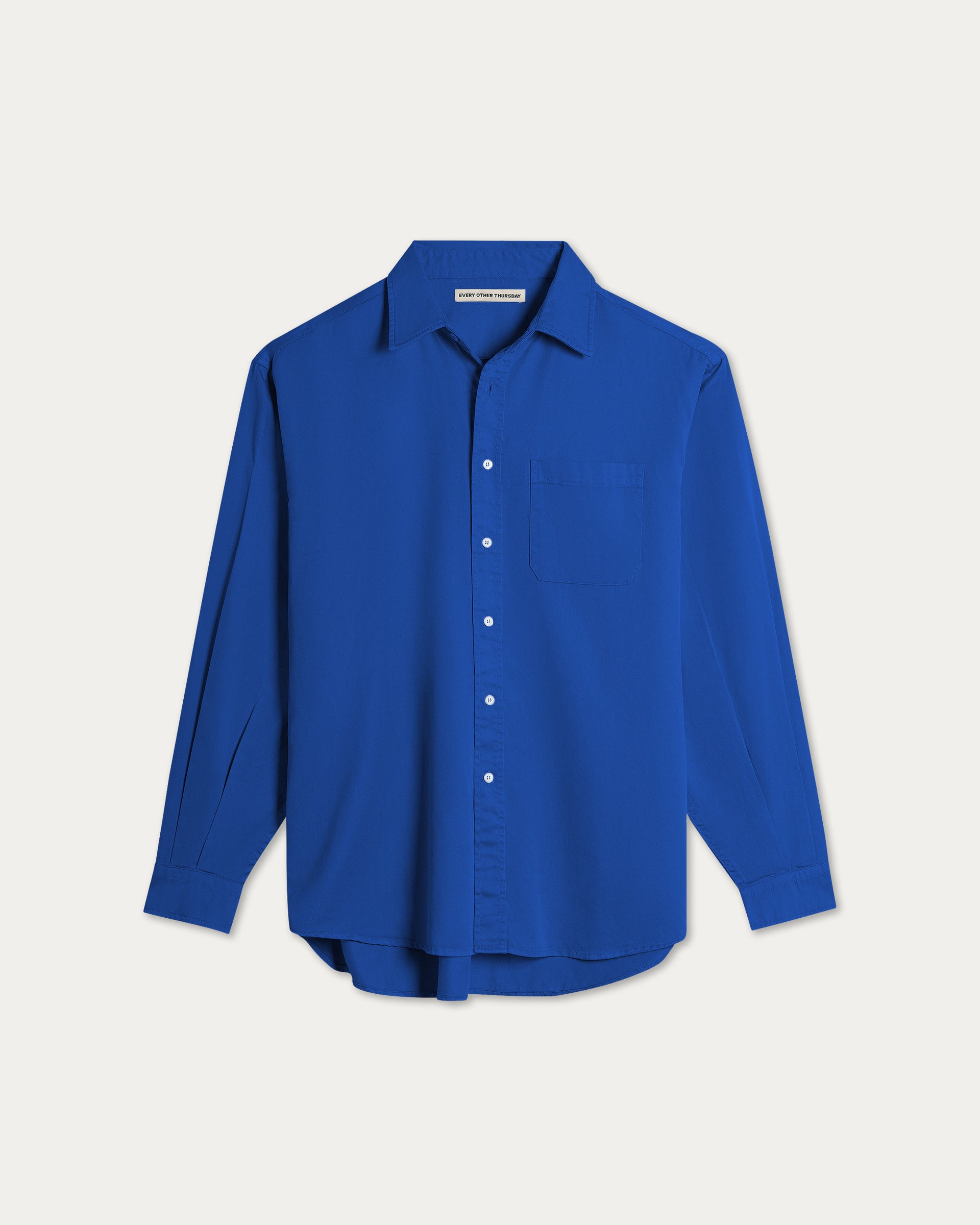 Relaxed Dress Shirt Cobalt / X-Small